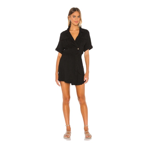 Free People Clementine Gauze Mini Dress Size XS New - Picture 1 of 9